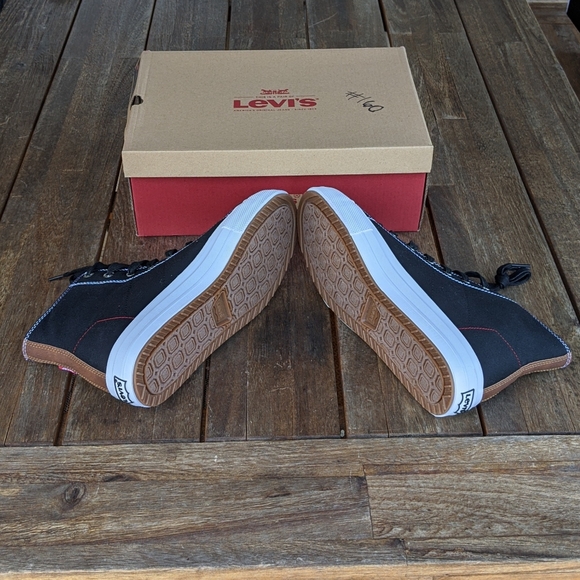 Levi's Jean Style Mid-Height Sneakers 9.5 - Picture 5 of 6